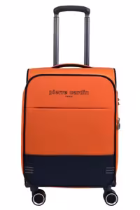 چمدان و ساک نارنجی مردانه زنانه پسر کابین یونیسکس Ultra Light Orange 04pc8200 03 Pierre Cardin