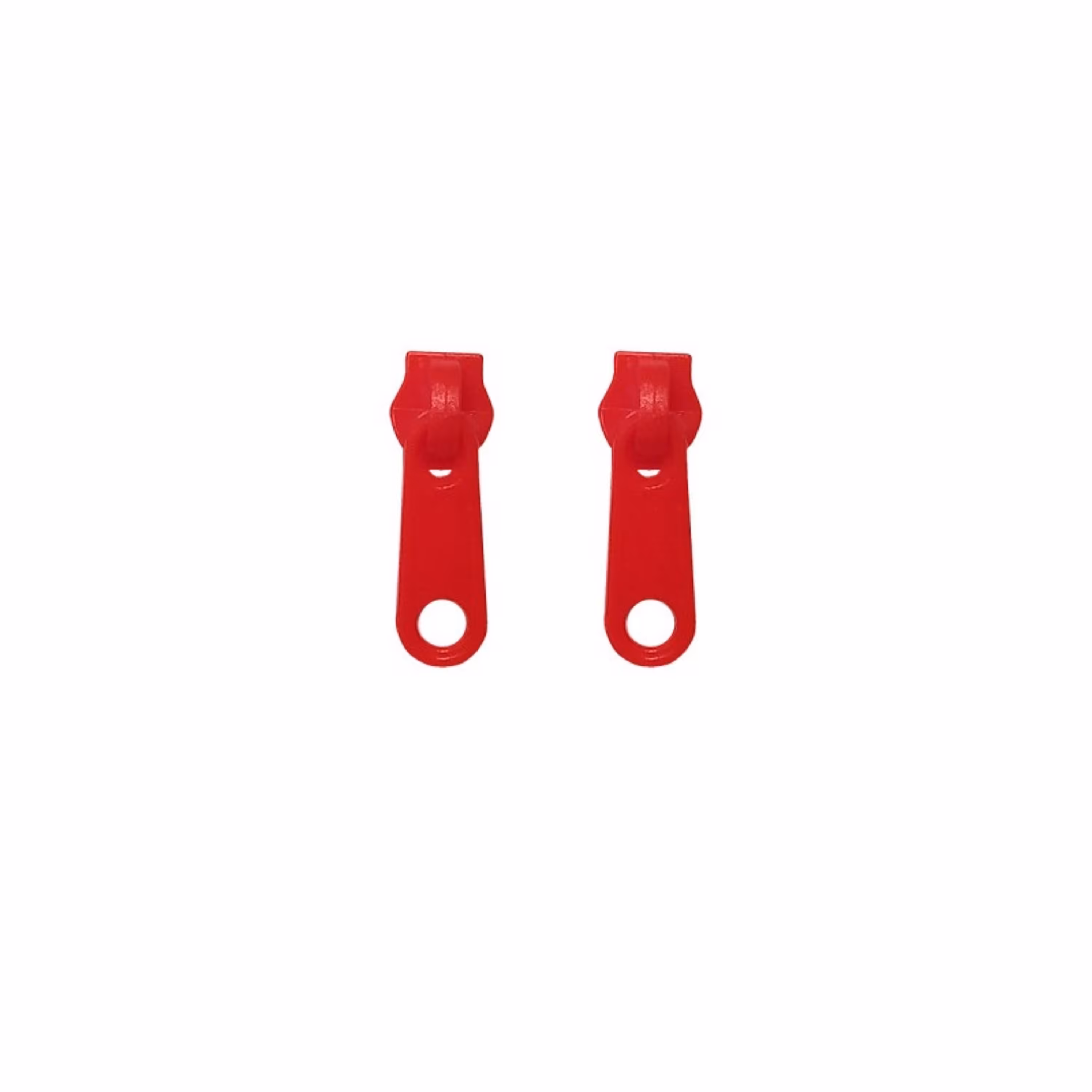 سرزیپ زیپ متری شماره 5 پلاستیکی قرمز (بسته 100 عددی)(سرزیپ زیپ دنده پلاستیکی)