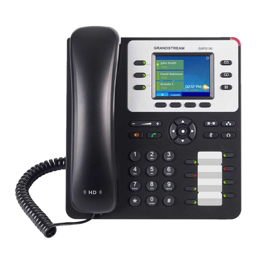 قیمت و خرید گوشی تلفن تحت شبکه گرند استریم مدل GXP2130 | یاس ارتباط