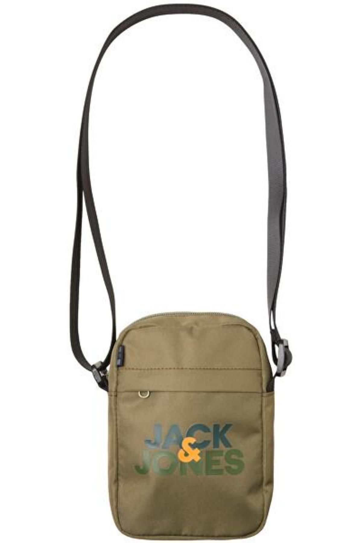 کوله پشتی سبز مردانه و زنانه Jack Jones جک جونز 12247757 CIFT BOLMALI HANGLED CANTA Jack &amp; Jones