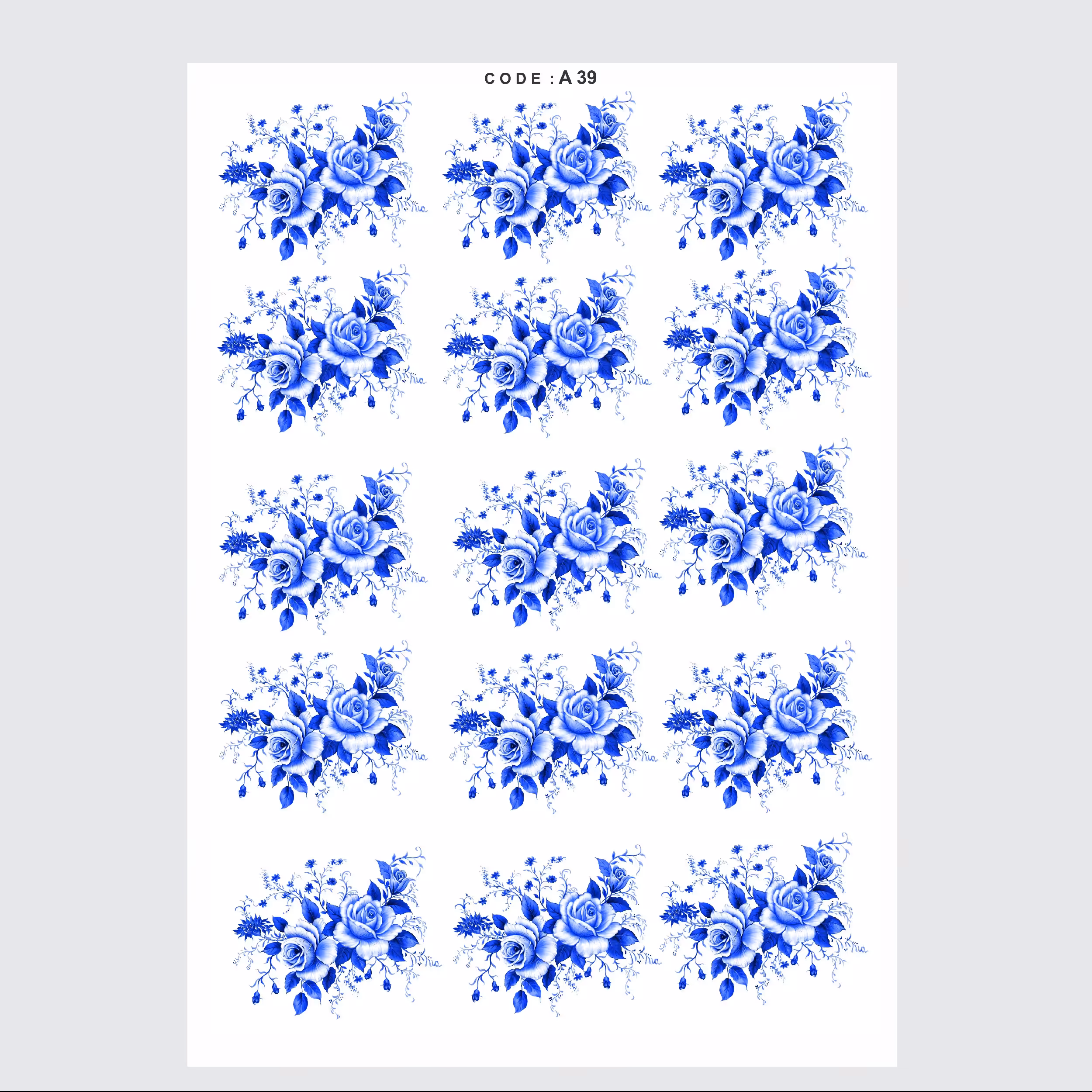 ترنسفر مدل A-39ابعاد30در40سانتی متر لطفاموجودی بگیرید