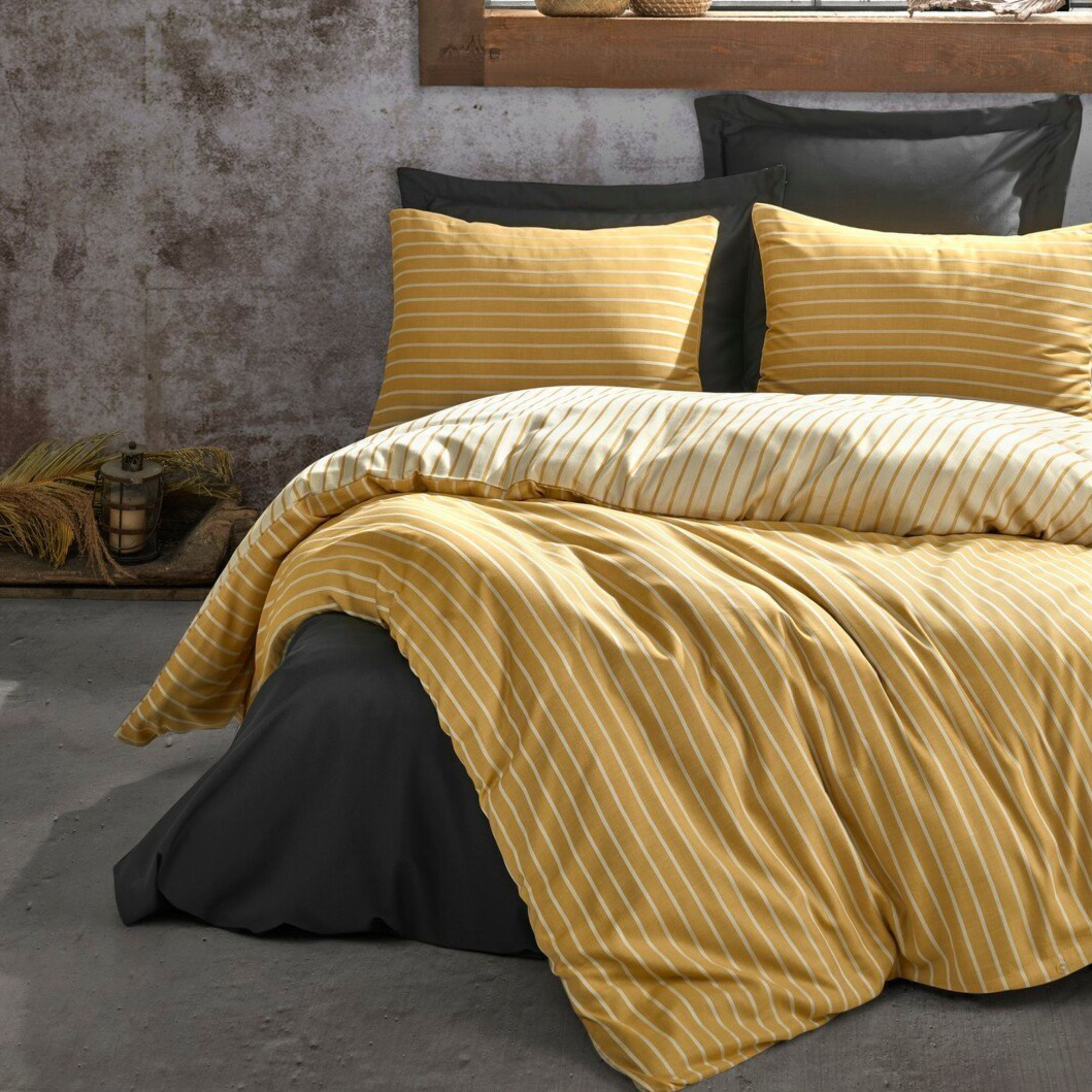 ست ملحفه کاتن باکس مدل Bamboo Sari دو نفره 6 تکه