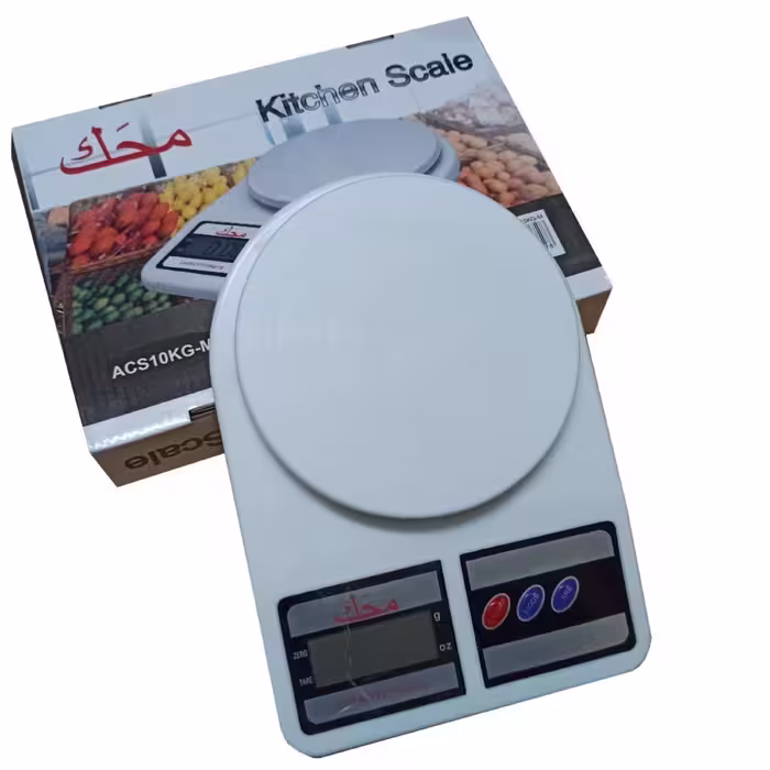 ترازو دیجیتالی آشپزخانه 10 کیلوگرمی محک ترازو محک ترازو آشپزخانه محک 