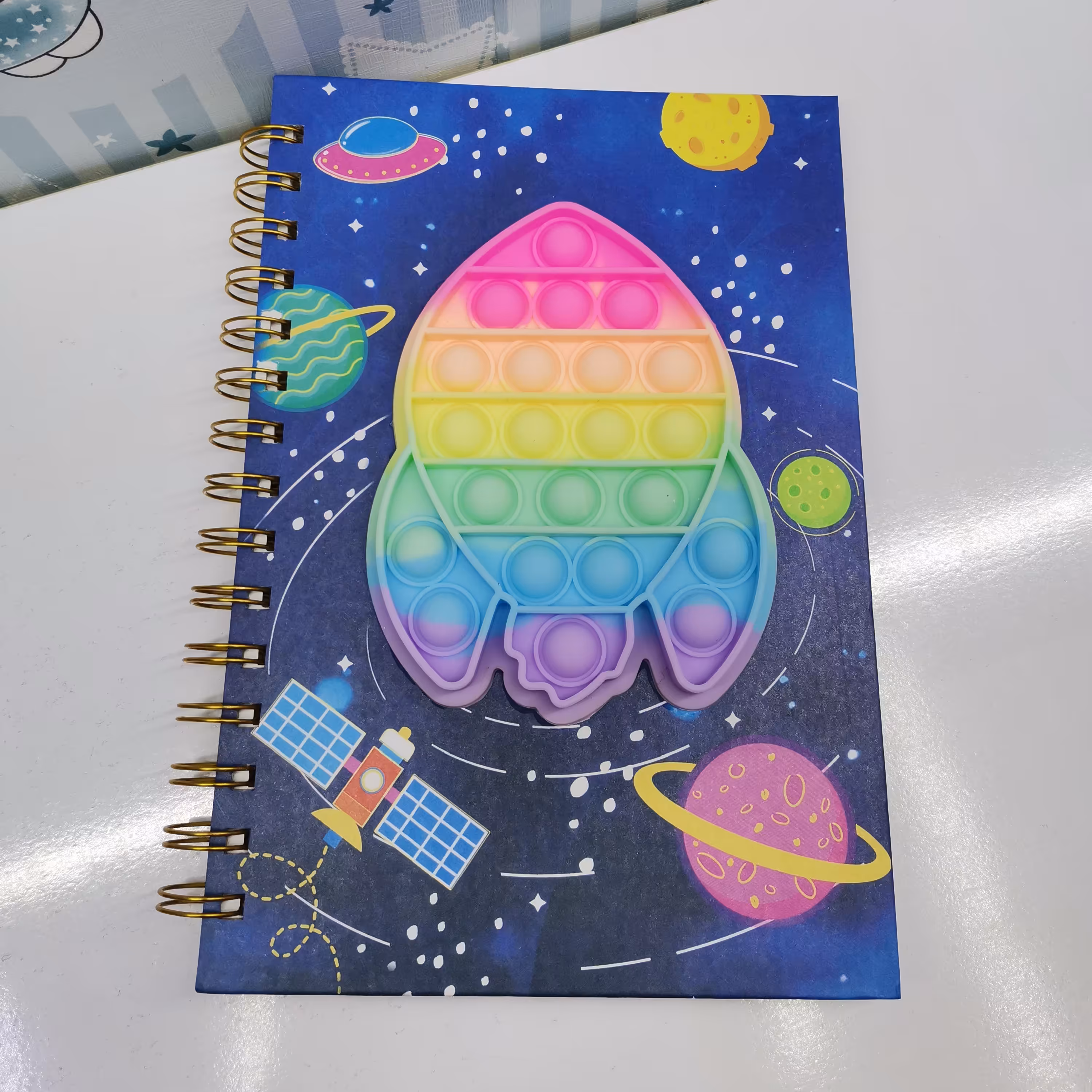 دفتر خط دار ضد استرس پاپیت اینتراستالر سیلیکونی 60 برگ