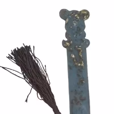 مارک بوک دستساز رزینی آبی کهنه کاری