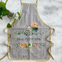 پیشبند مخمل نسوز مدل فروزان لوکس طرح 48