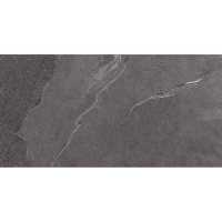 سرامیک مدل باربد مشکی پرسلانی دکومکور کد 1088 در ابعاد 60×120