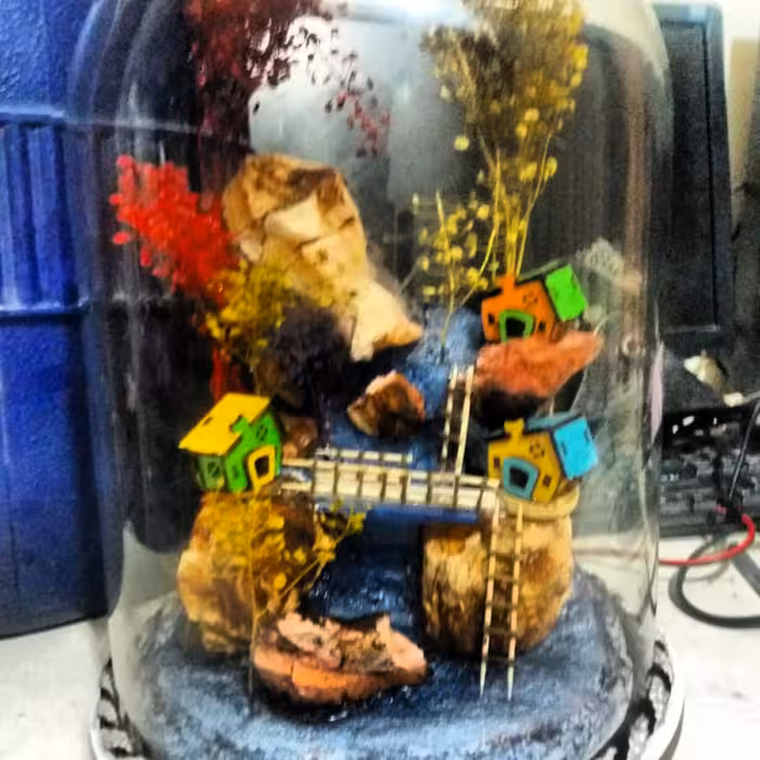 حباب شیشه ای 