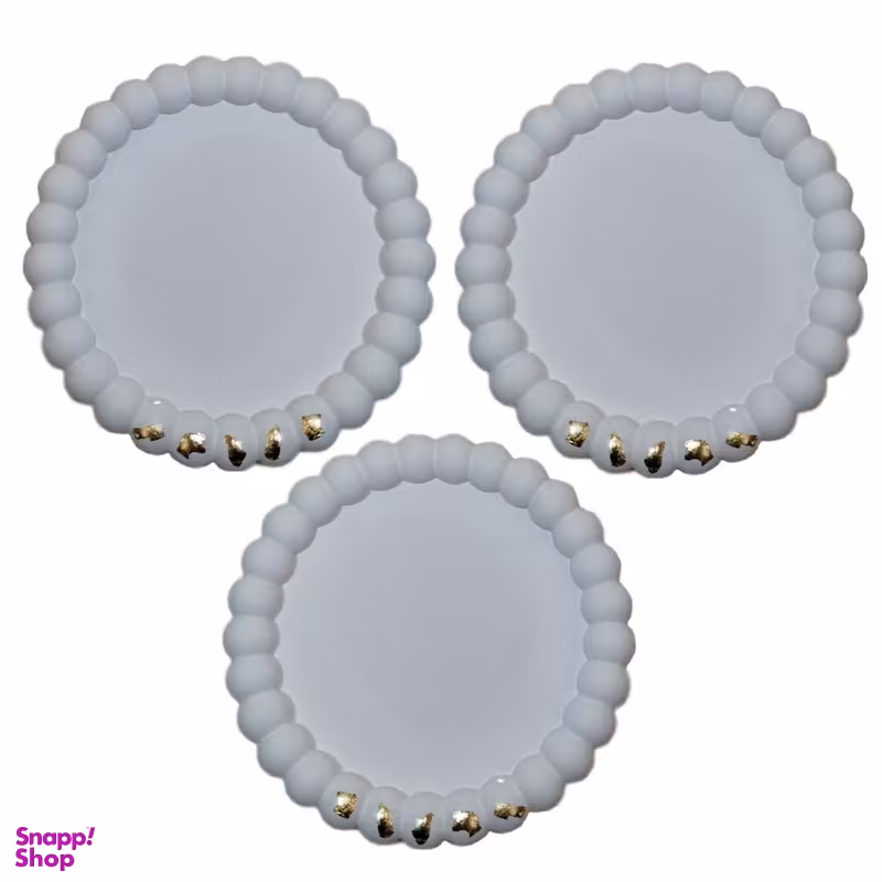 سینی بتنی مدل مرواریدی کد m1 مجموعه 3 عددی