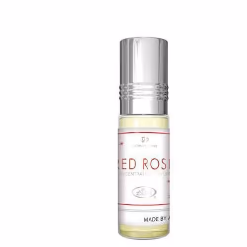 عطر  عربی رد روز برند الرحاب حجم 6 میل Al-Rehab Red Rose