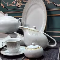 سرویس چینی پردیس 6نفره 12نفره کف گل هزینه ارسال به عهده مشتری محترم 