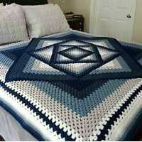 روتختی بافتنی سه بعدی قلاب بافی