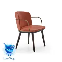 صندلی دسته دار تورینو I نظری P941 (با فریم آبکاری طلایی و زرگلد)(زمان ارسال 15 تا 20 روز کاری)