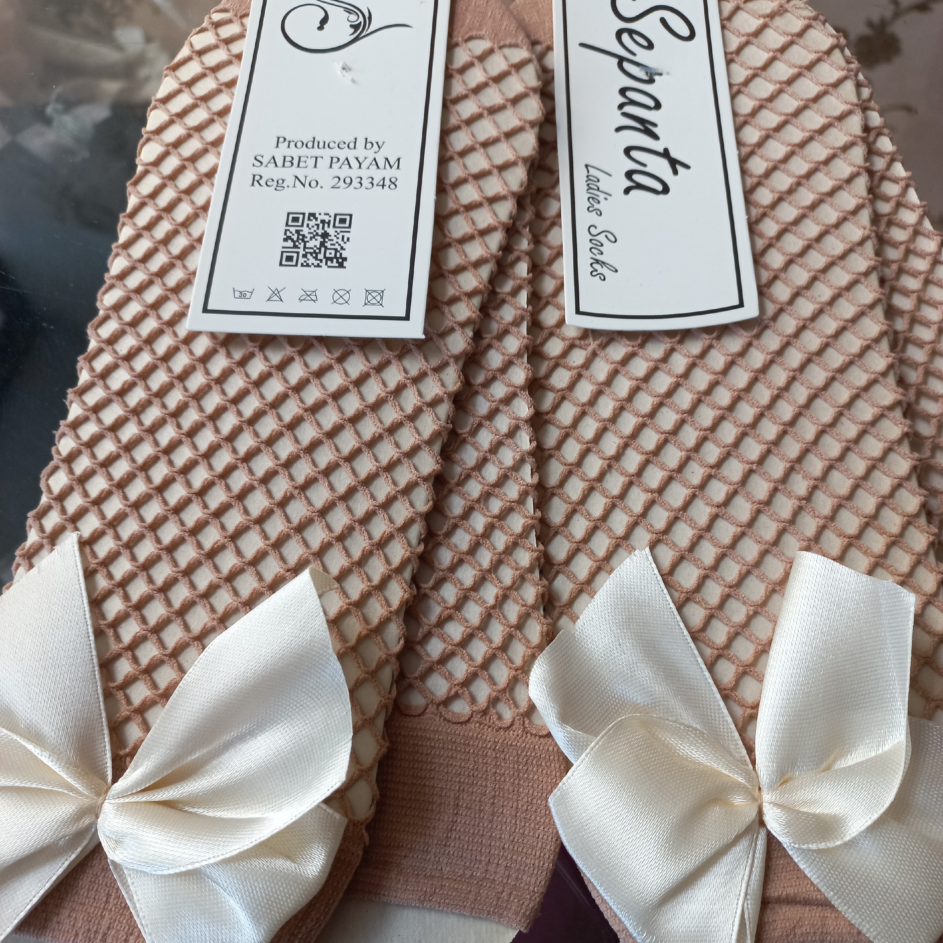 جوراب توری مچی