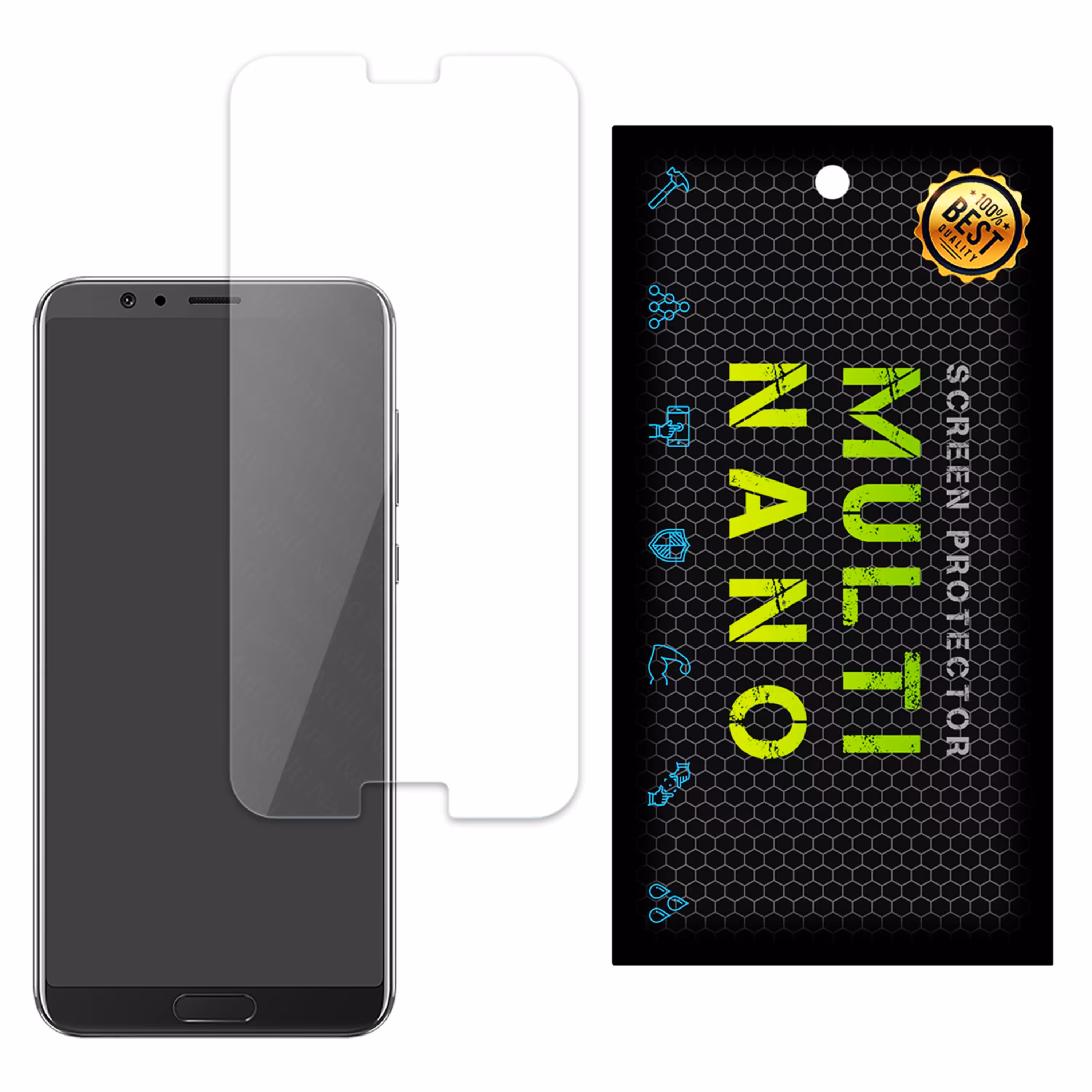 محافظ صفحه نمایش مولتی نانو مدل Pro مناسب برای گوشی موبایل هوآوی Honor 10