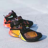 کفش بسکتبال نایک لبرون مشکی Nike LeBron Soldier 9