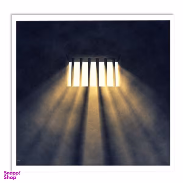 تابلو نوری بکلیت طرح پنجره و روزنه نور مدل W-S889