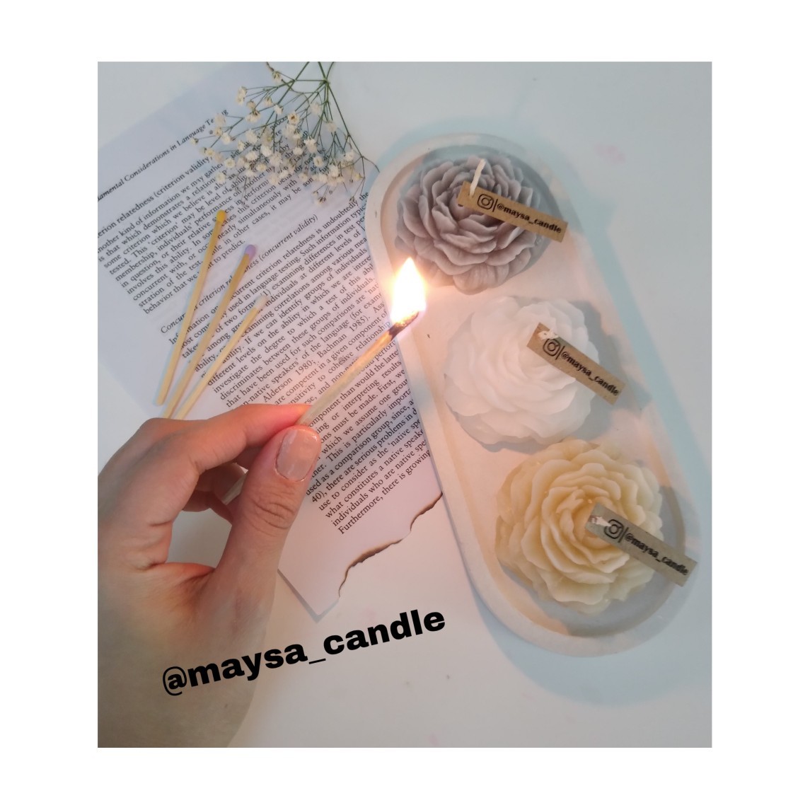 شمع گل آلاله