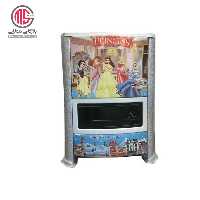 بخاری گازی مروارید سوز طرح کودک کارتونی مدل 8000