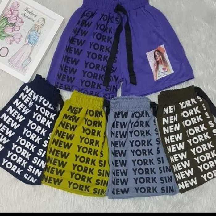 تیشرت و شلوار و شلوارک روز نامه ای جنس اسپا ن اعلا