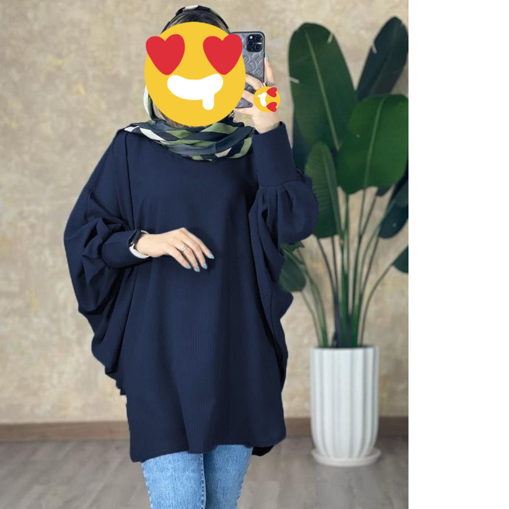 مانتو زنانه جنس حریر میله ای دو رنگ سایز فری تا 48 قد مانتو 85 تابستانه خنک جلوبسته