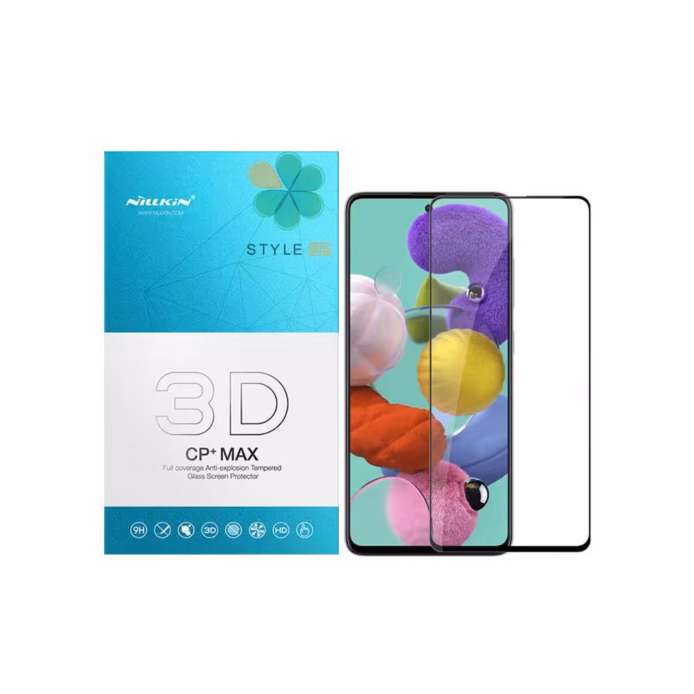 گلس 3D نیلکین گوشی سامسونگ Samsung Galaxy M31s مدل CP  Max