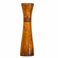 شمعدان چوبی کوچک طول 18 سانتی متر