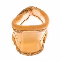 گردنبند طبی سخت چانه دار مارک پاک سمن سایز S رنگ کرم