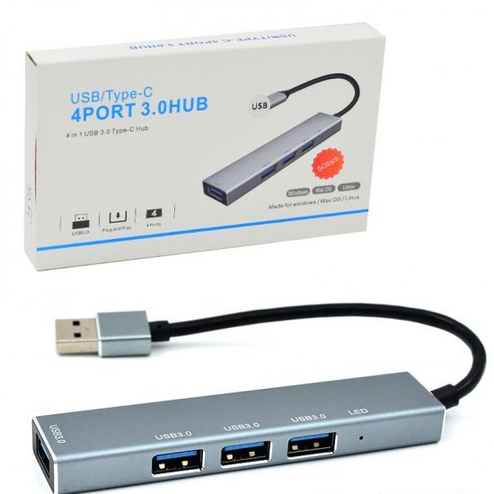 هاب 30 USB چهار پورت مدل T-304