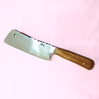 ساطور قصابی و مرغ فروشی جنس بلبرینگ کنس طول 30 سانت دست ساز 