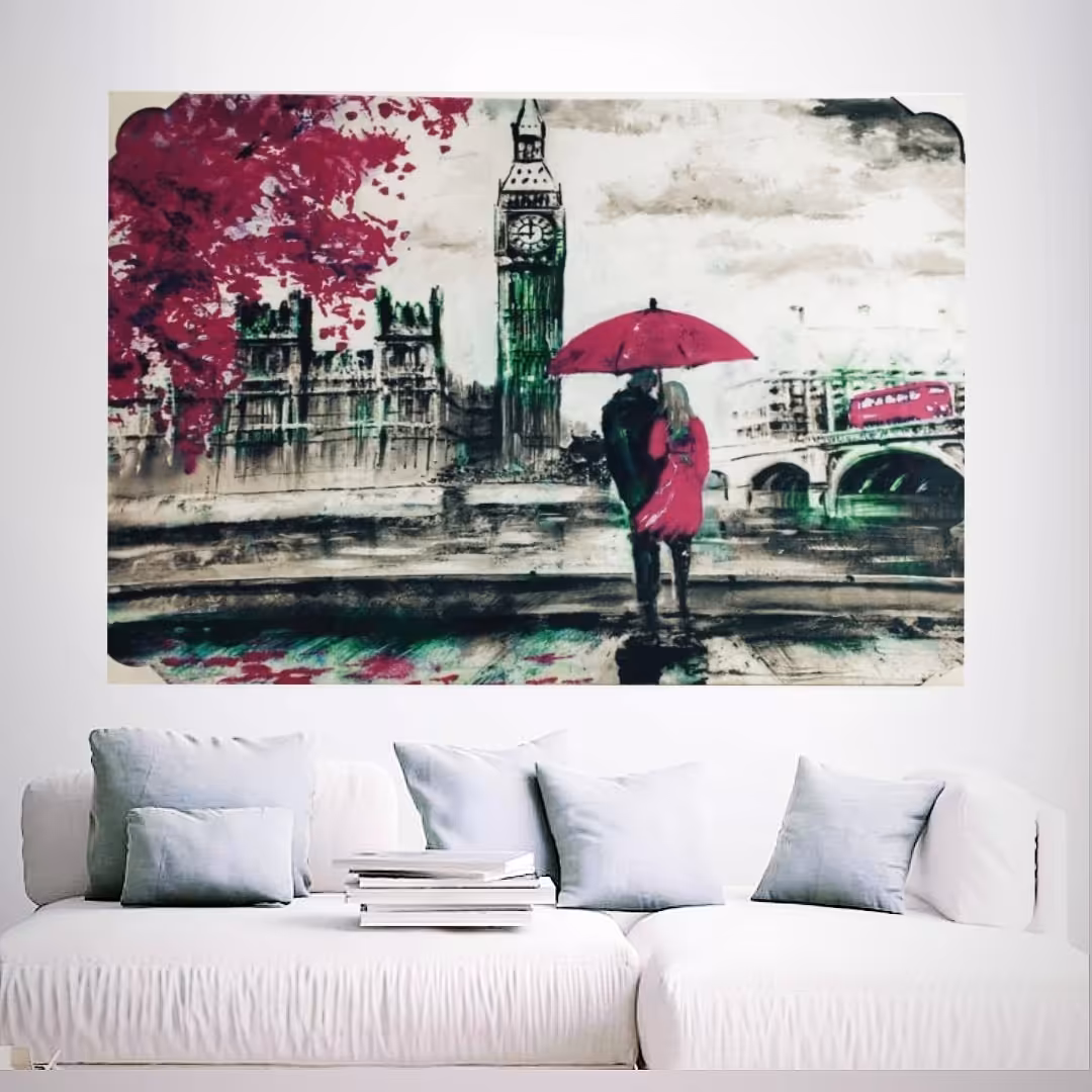 تابلو بوم مخمل سایز 90-60