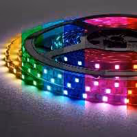 ریسه 16 میلیون رنگ استریپ لایت اتصال به گوشی کنترل از راه دور  نوار RGB اتاق گیمینگ