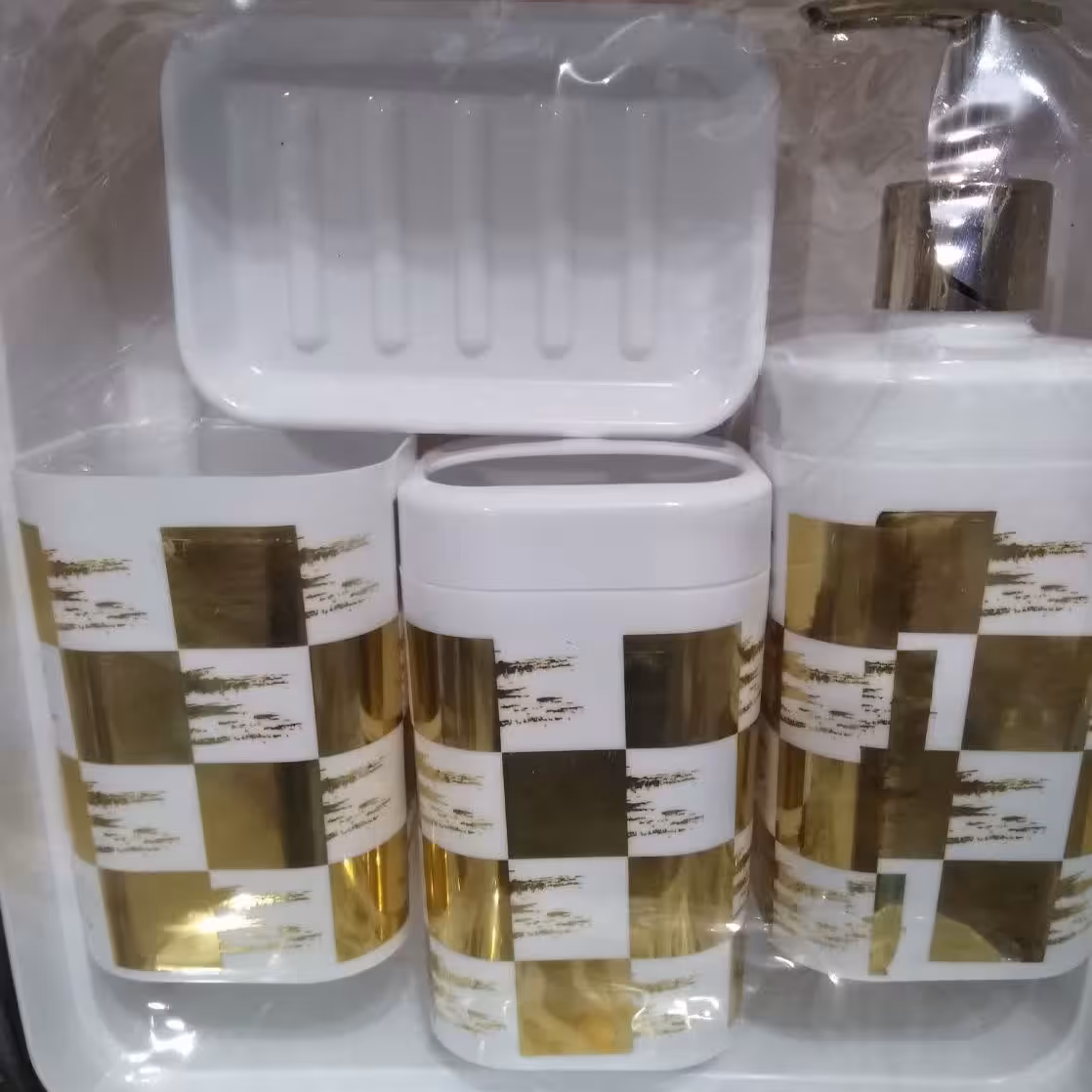 ست روشویی 5پارچه رزمن طرح جدید 