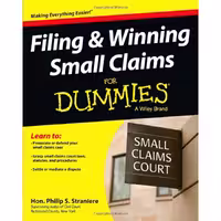 کتاب زبان اصلی Filing and Winning Small Claims For Dummies انتشارات For Dummies