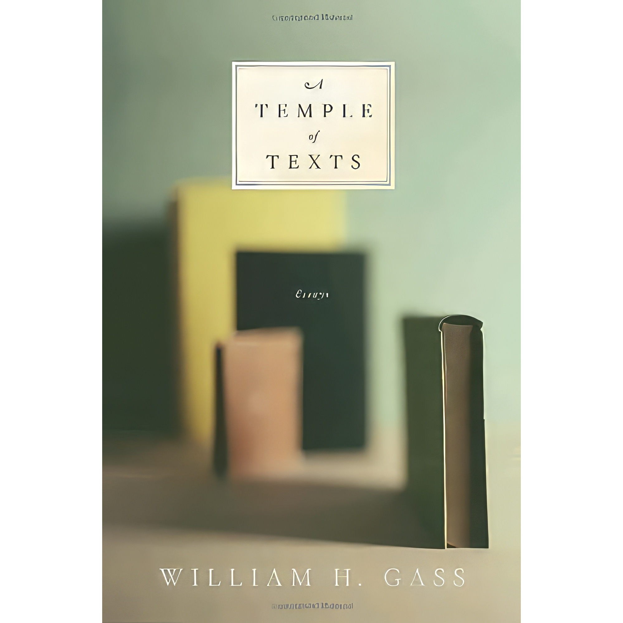 کتاب زبان اصلی A Temple of Texts اثر William H Gass انتشارات Knopf