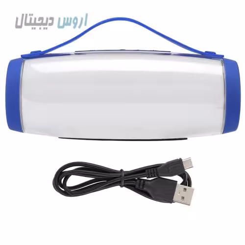 اسپیکر بلوتوث و فلش خور E26 قابل حمل و رقص نور دار