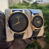 ساعت ست اسپریت مردانه و زنانه
 بند چرم مشکی کیفیت درجه یک صفحه خلوت شیک