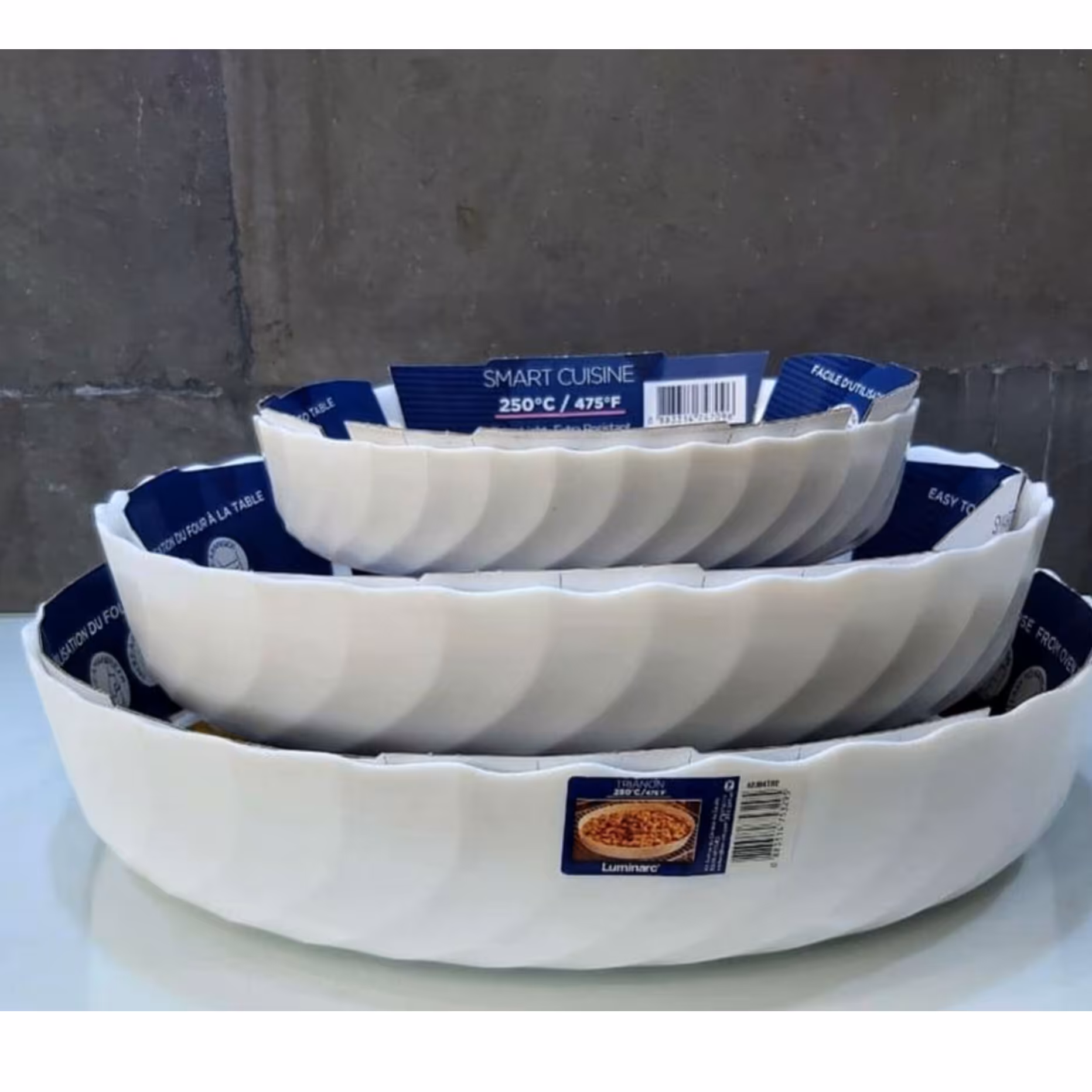 ست 3عددی تابه بیضی لومینارک فرانسه مدل trianon