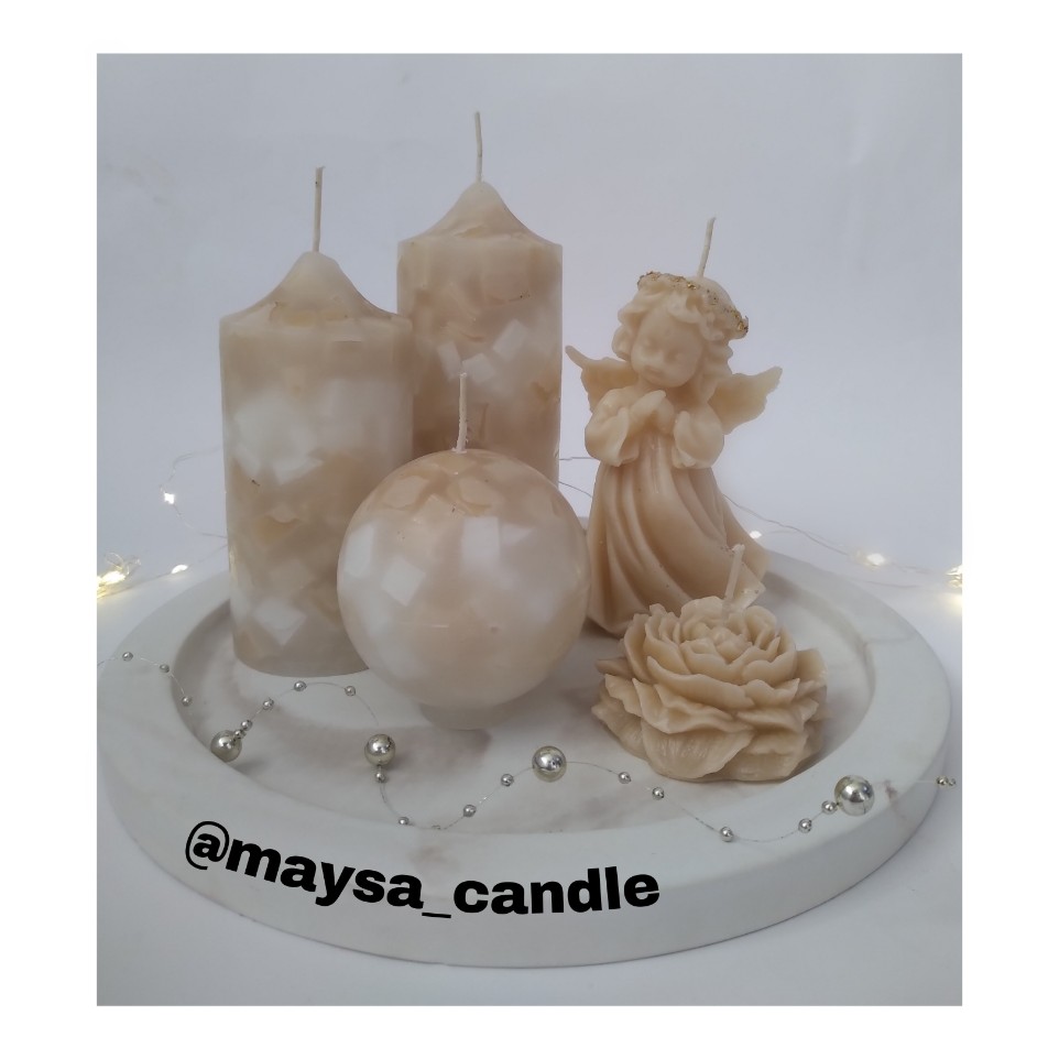 شمع و اکسسوری زیبا