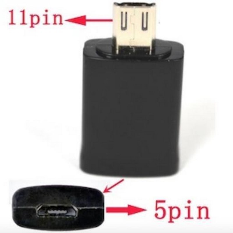 تبدیل 5 پین به 11 پین میکرو USB (مخصوص MHL)