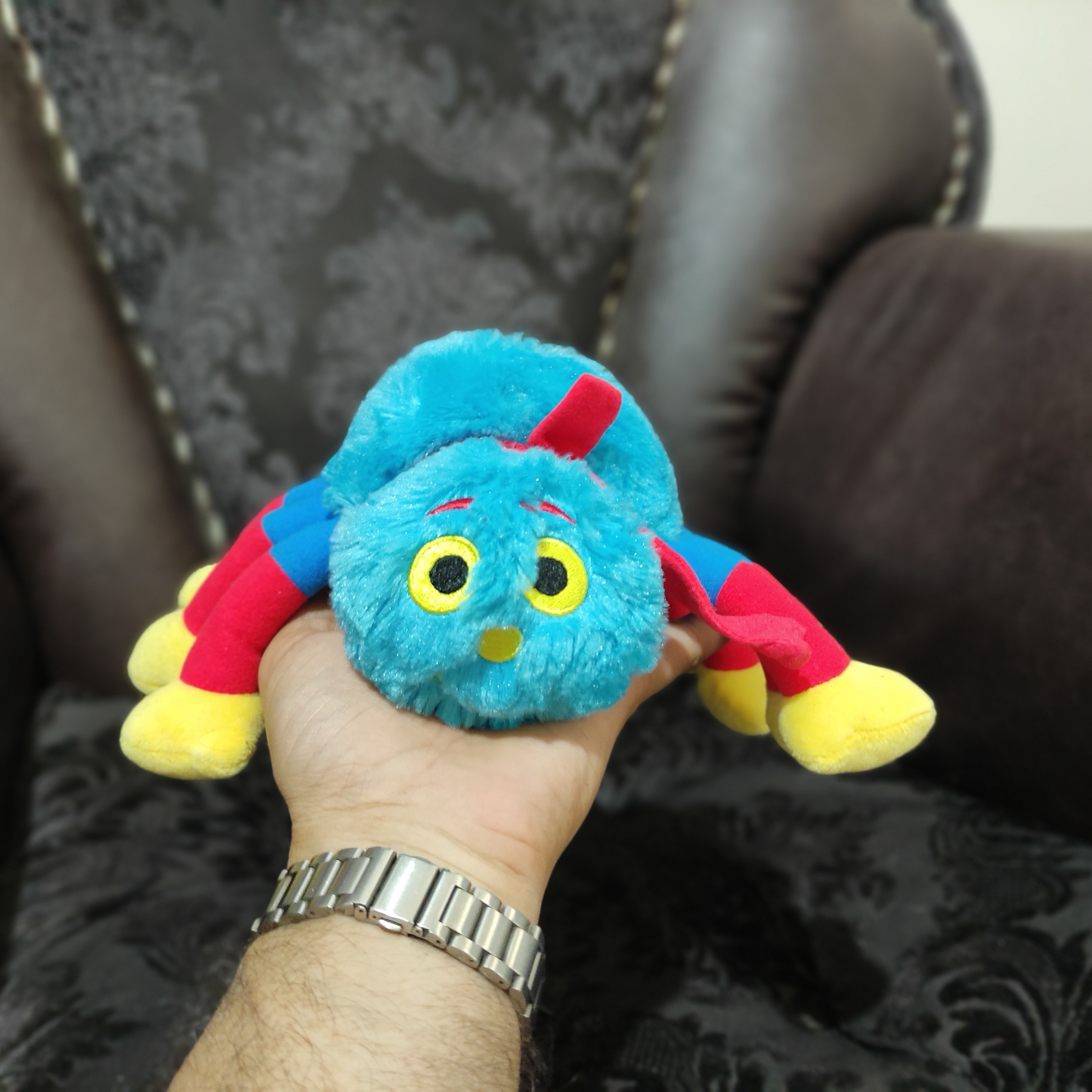 عروسک عنکبوت رنگی