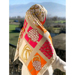 روسری ابریشم توییل خارجی