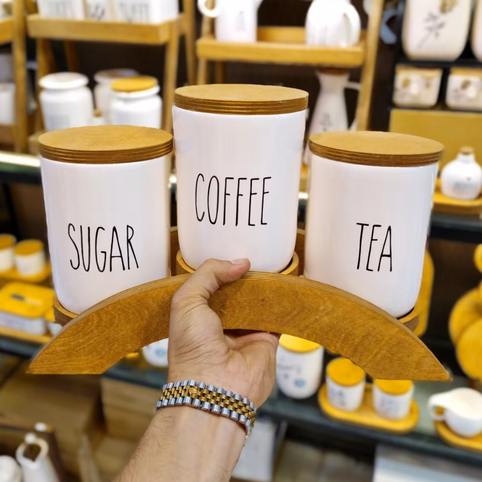 پاسماوری سه تایی بزرگ درب و زیره چوب ( پلای وود ) قابل شستشو