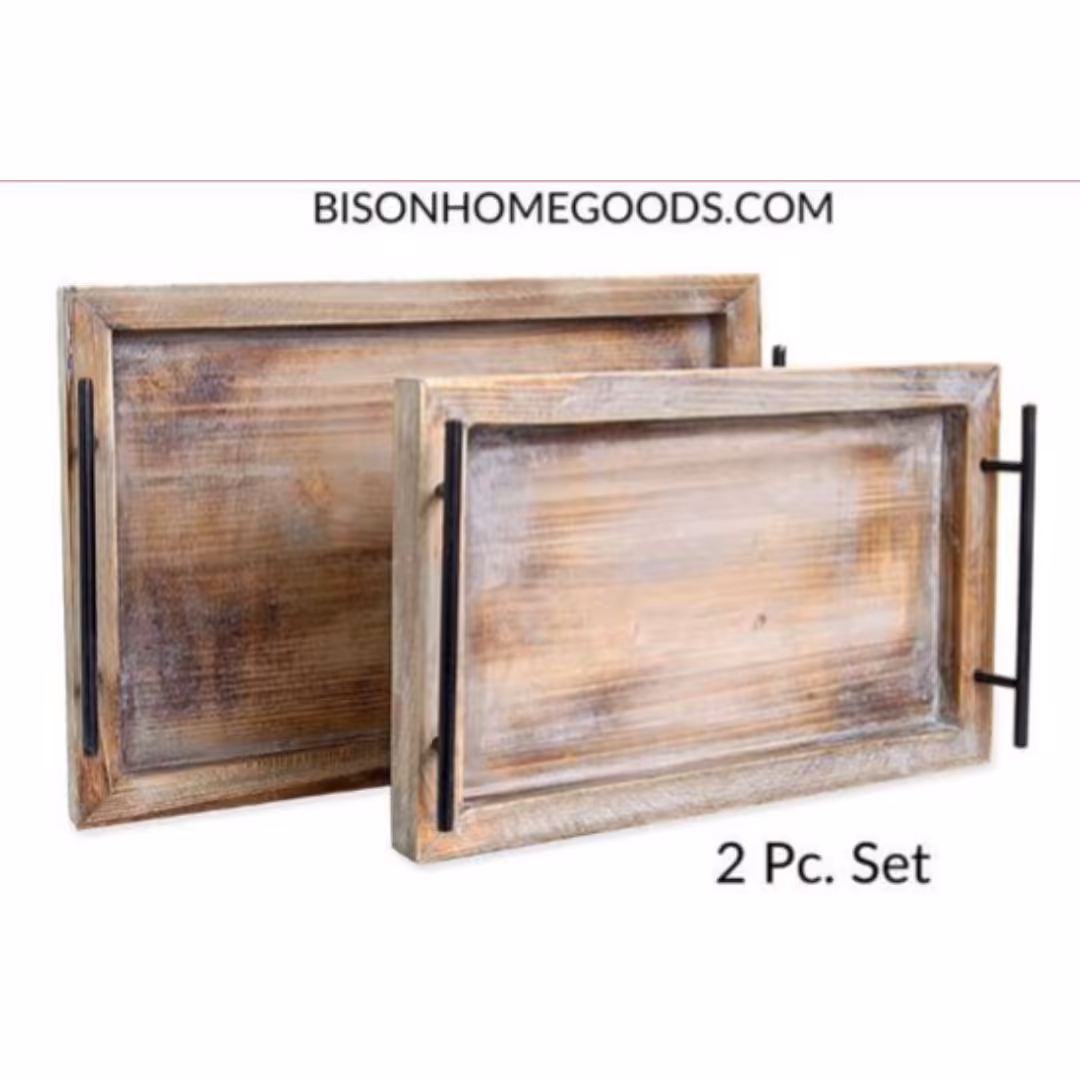 سینی چوبی مدل لورکا 