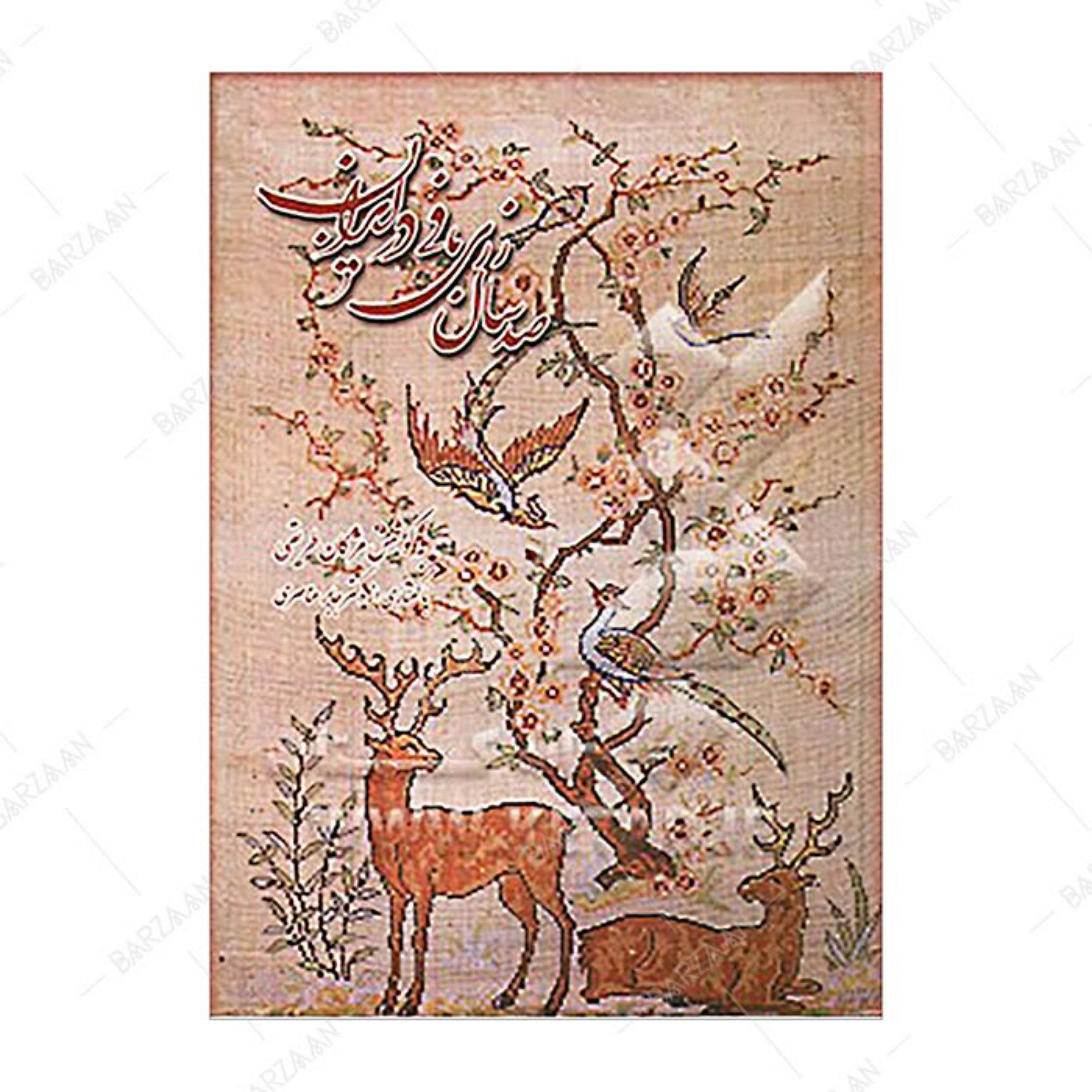 کتاب صد سال زری بافی در ایران اثر مژگان طریقی