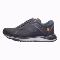 کفش روزمره مردانه مدل چرم طبیعی کد 0090 رنگ مشکی 