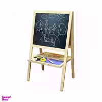 تخته تاشو دو طرفه مایسا سایز بزرگ به همراه حروف مگنتی و گچ رنگی