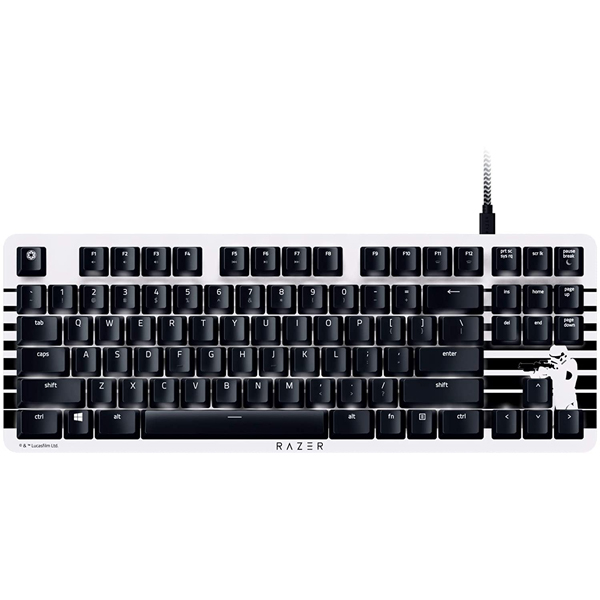 کیبورد مخصوص بازی ریزر Razer Blackwidow Lite Storm Trooper Gaming Keyboard