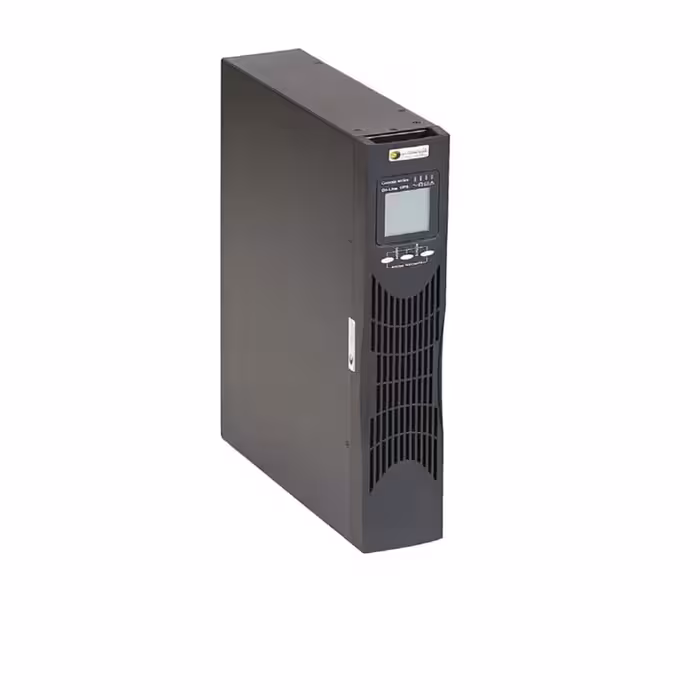 منبع تغذیه UPS هژیر صنعت مدل Genesis Plus RM با توان 2KVA