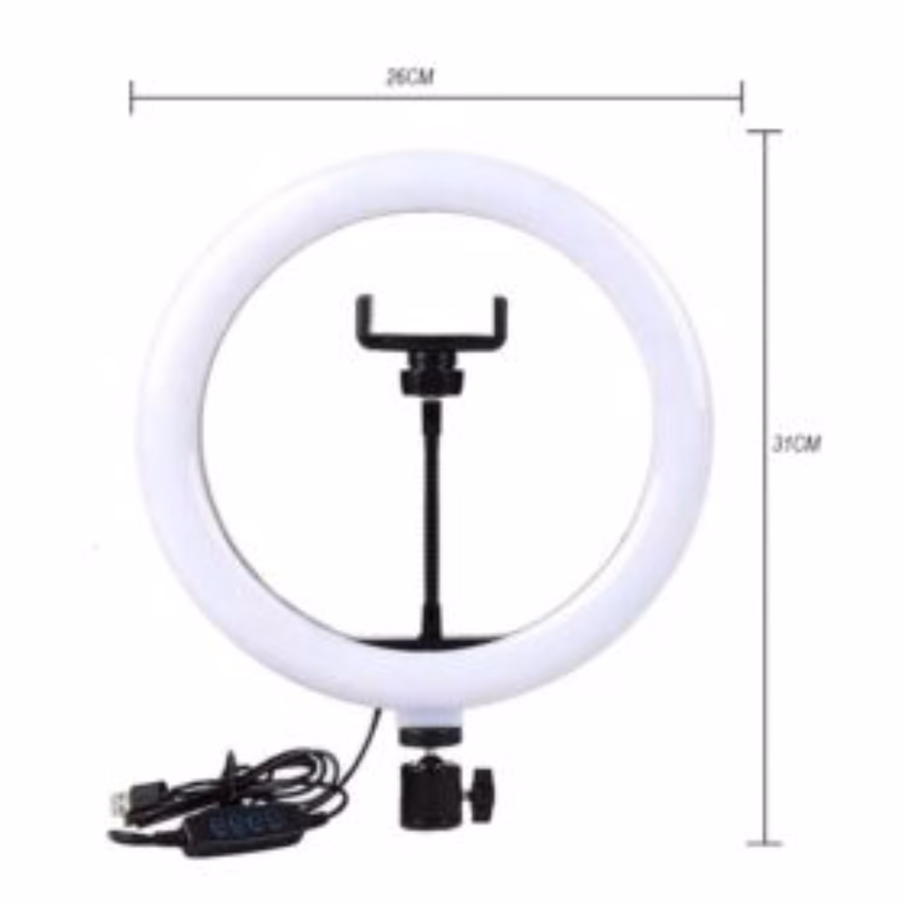 رینگ لایت zmx-260 با پایه